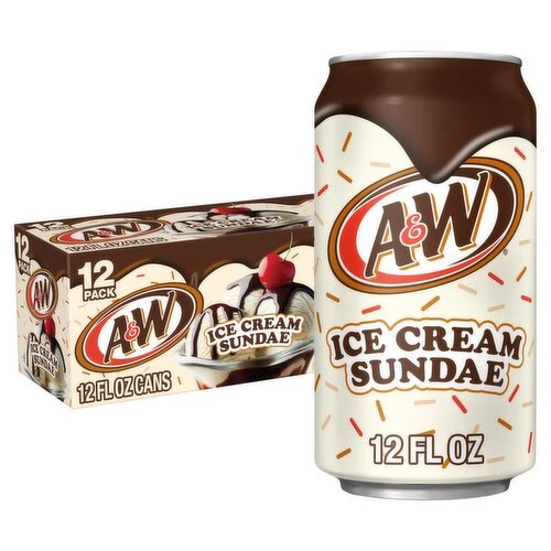 A&W Ice Cream Sundae (12x355ml)