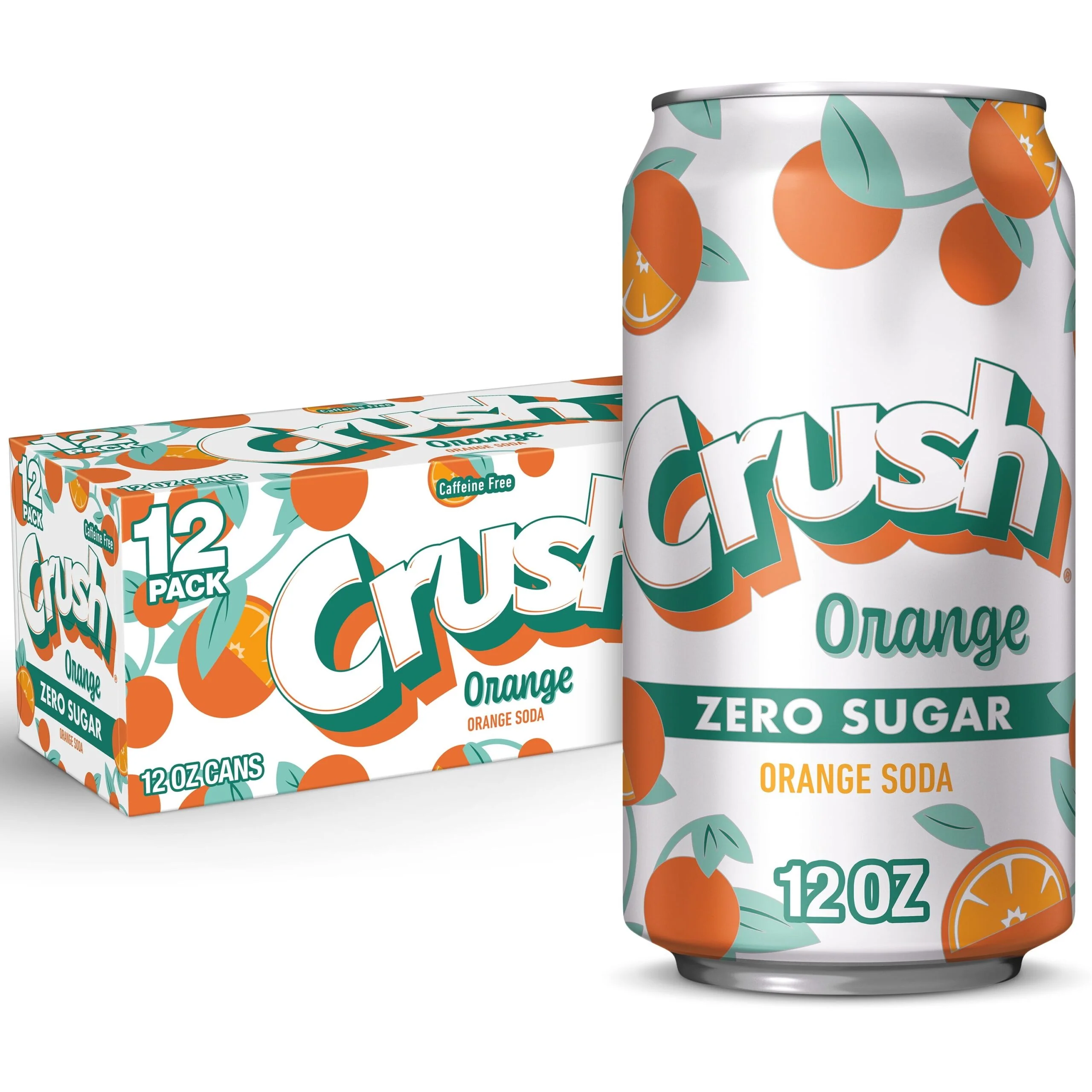 Crush Orange Zero Sugar (12-Pack)