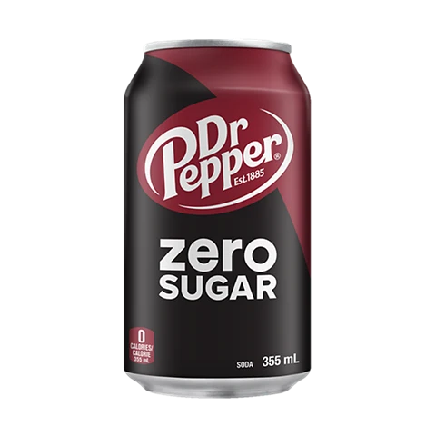 DR PEPPER ZERO SUGAR CAN'S (355ML) - Image 5