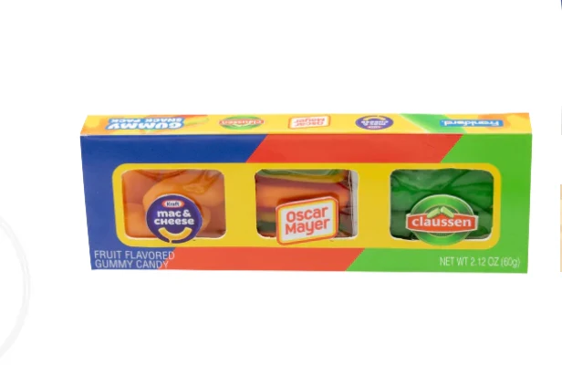 Frankford Gummy Snack Pack (60g)- Kraft, Oscar Mayer, Claussen
