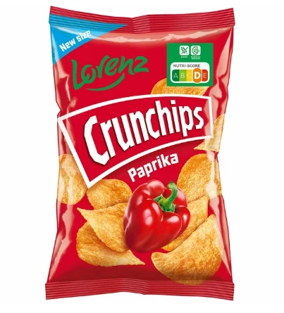 Lorenz Papryka Crunchip (140g)