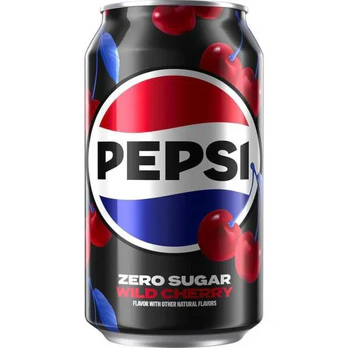 PEPSI SODA ZERO SUGAR CAN'S (355ML) - Image 2