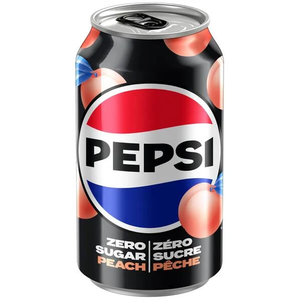 PEPSI SODA ZERO SUGAR CAN'S (355ML) - Image 5