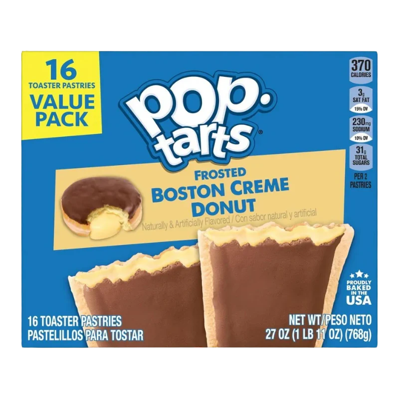Pop Tart Boston Creme Donut (16-Pack)