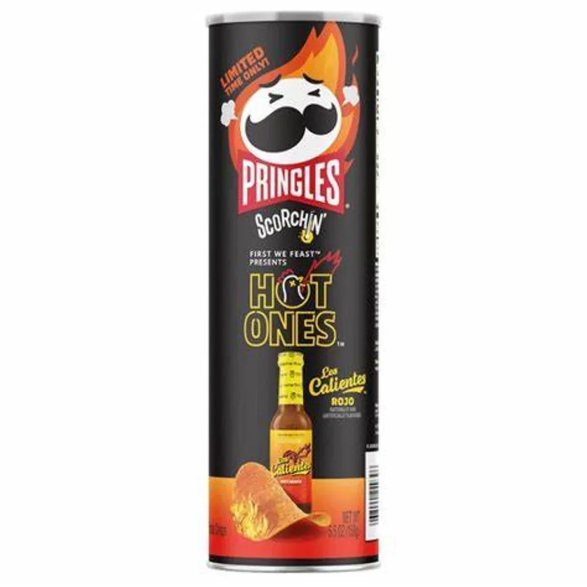 Pringles Hot Ones Potato Chips (158g) - Image 4