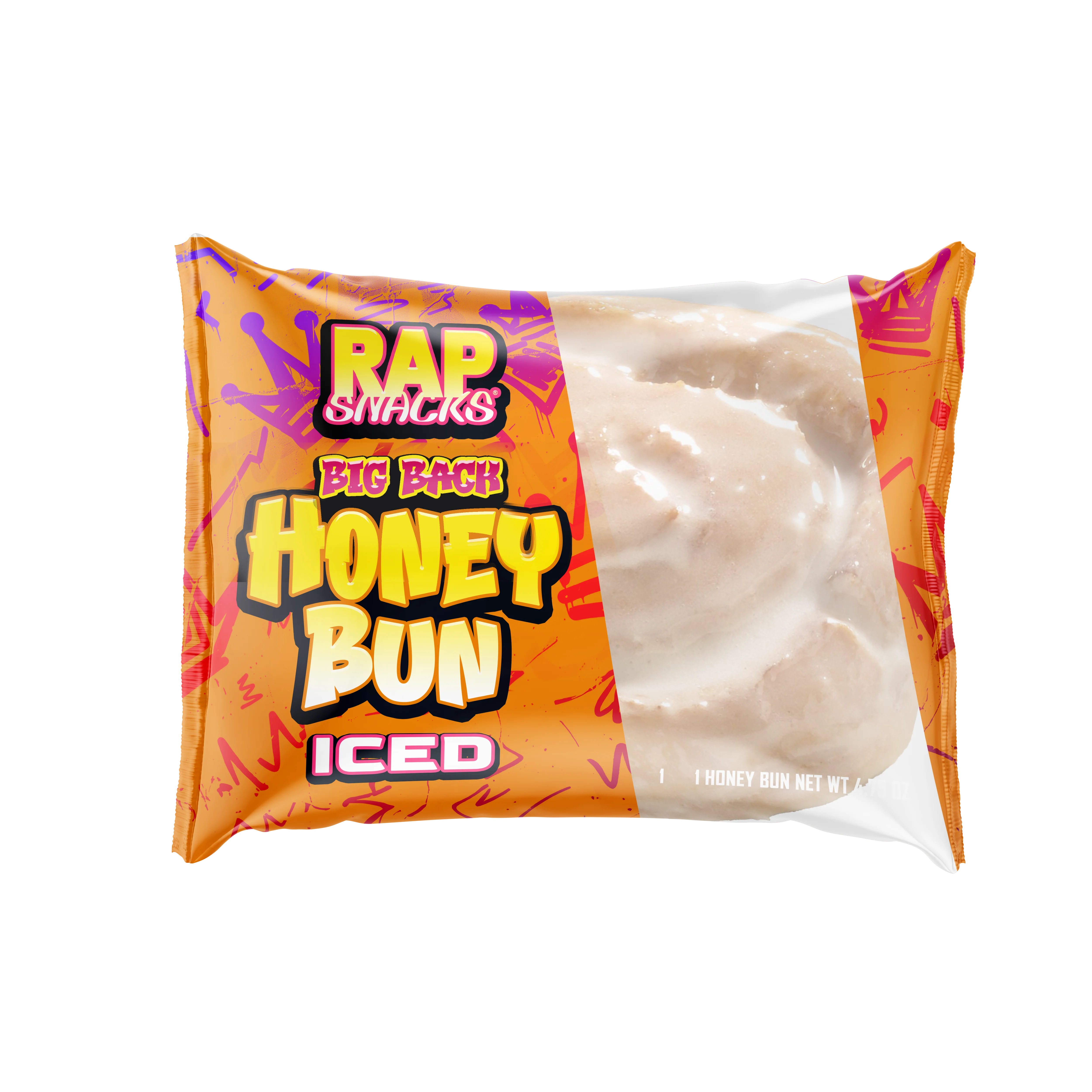 Rap Snacks Honey Bun - Image 2