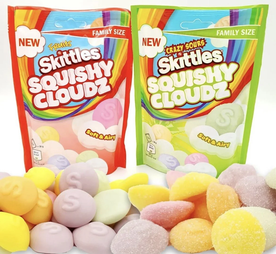 Skittles Squishy Cloudz