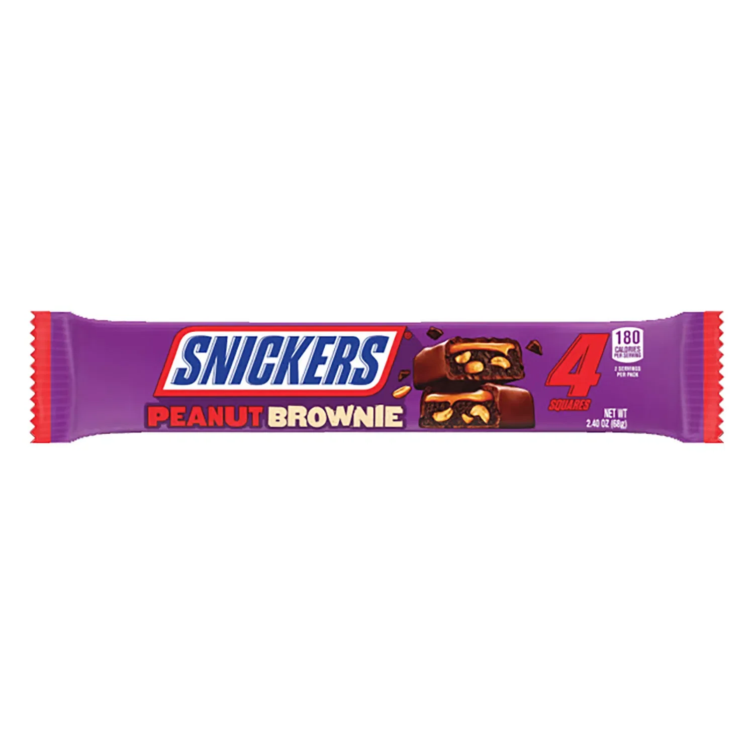 Snickers peanut brownie 68g