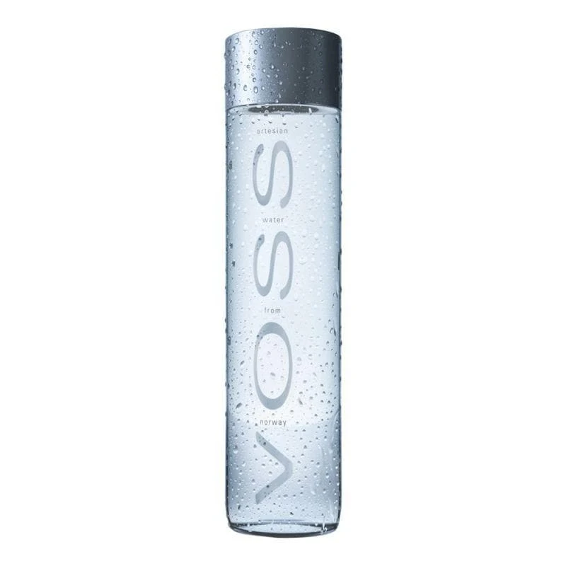 Voss Glass Water Bottle 800ml