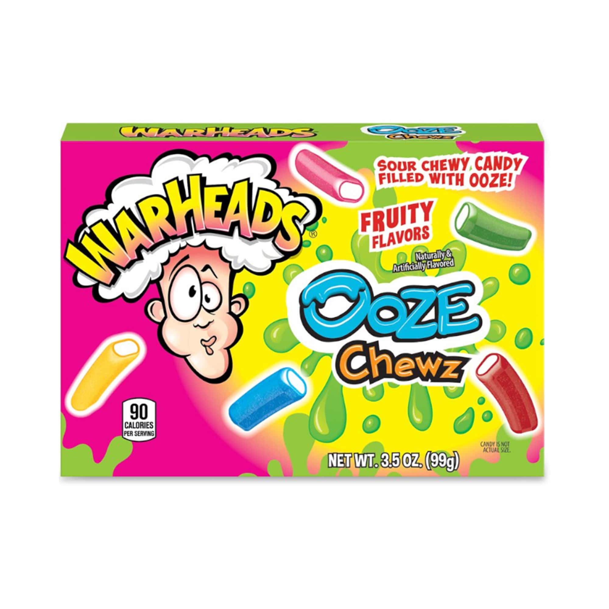 Warheads Theater Box Ooze Chewz 3.5oz